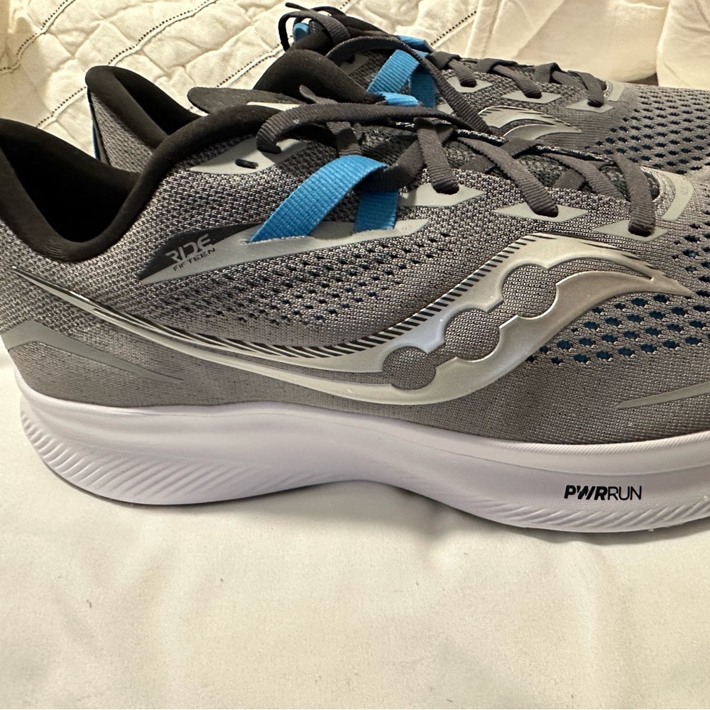 Saucony Men's, Ride 15 Running Shoe (13 Wide)